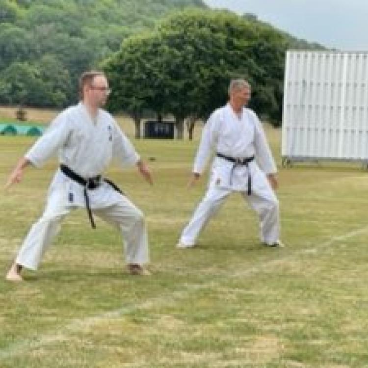 5th Dan Grading: Sensei Calum Mendham and Sensei Steve Hensman