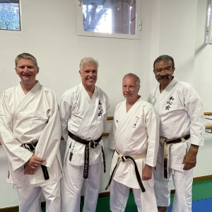 Senseis Steve, Andy, Mike & Shihan Spain May 2023