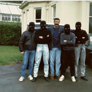 Tony Warren and his "posse"(Ed and Ray Fallon, Colin Symonds)
