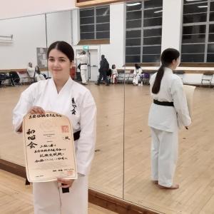 Angela Lopez 1st Dan