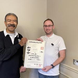 Sensei Calum Mendham 5th Dan, Hawkinge Club